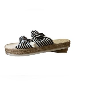SOLD!!!          Brand New! Navy & White Hollister Sandals -US 10